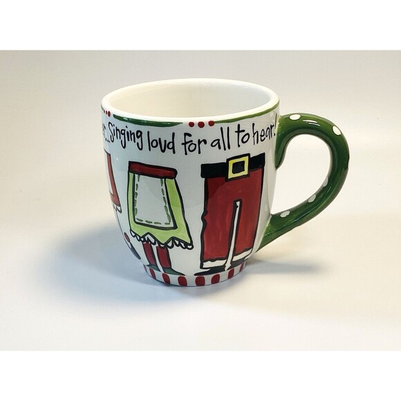 Christmas Coffee Mug Glory Haus The Best Way To Spread Christmas Cheer 4.5” - Picture 2 of 10